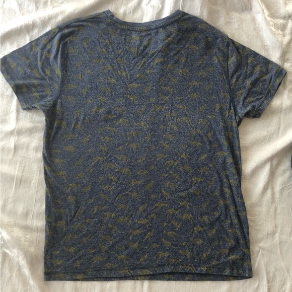 Creative Destruction Short Sleeve T-Shirt Men’s size L Blue W/Yellow Kangaroos - Picture 5 of 13